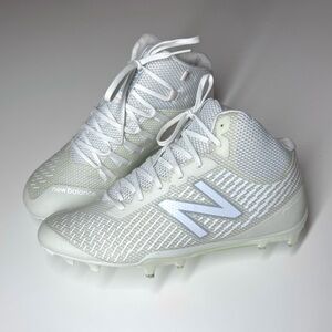 New Balance Men’s Burn X Mid Fantom Fut Lacrosse Cleats Size- 9
